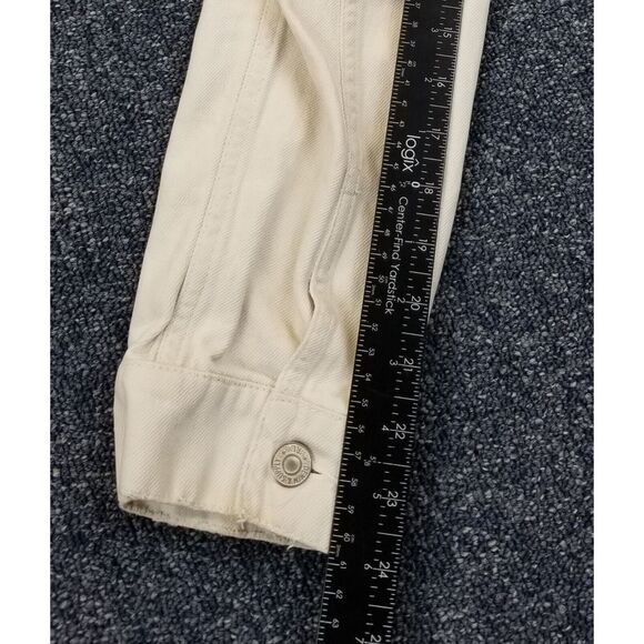 Ralph Lauren Denim & Supply Jacket Size M White Denim American Eagle Embroidered - Picture 15 of 16